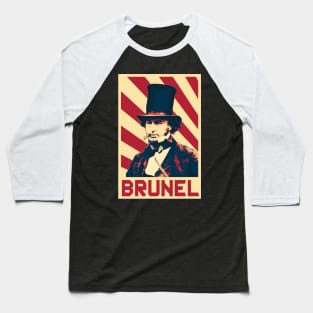 Isambard Kingdom Brunel Retro Baseball T-Shirt